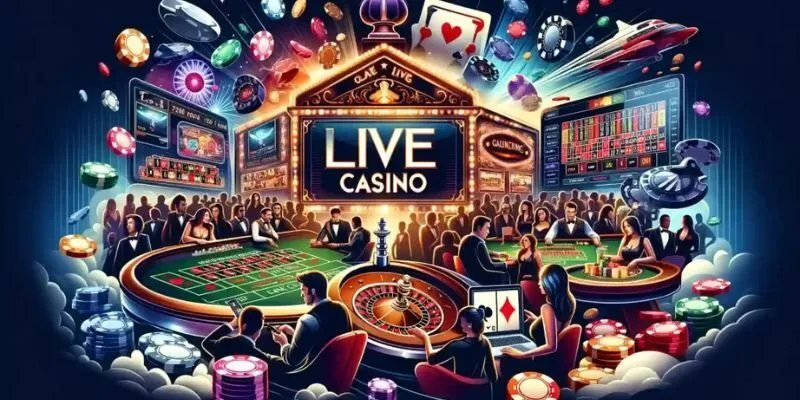 Live casino HUBET sôi nổi với sự đang dạng từ các thể loại trò chơi
